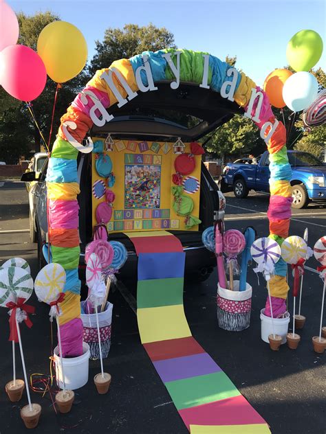 candy land theme trunk or treat candyland birthday candyland decorations candy land theme