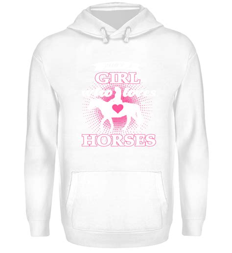 Girl Loves Horses T Unisex Hoodie Shirteede Online Custom T