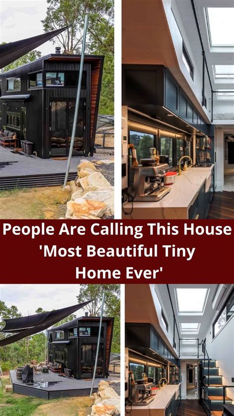 People Are Calling This House Most Beautiful Tiny Home Ever Black