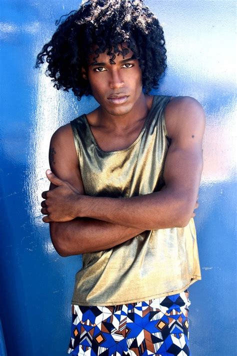 Hairstyles for black men with long curly hair. Natural Hair and Hairstyles for Men: Natural Long ...