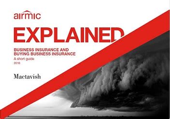 The seven steps above should get you started in shaping a risk management plan. Explained: Four key aspects of insurance and risk management | Airmic