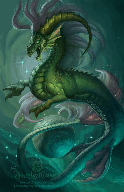Zodiac Dragon Capricorn By The Sixthleafclover On Deviantart