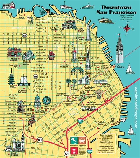 15 Map Of San Francisco Neighborhoods With Streets Image Hd Wallpaper