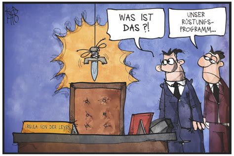 Jede verwendung einer karikatur oder mehrerer karikaturen bedarf der vorherigen schriftlichen genehmigung durch pit hammann. Von der Leyen von Kostas Koufogiorgos | Politik Cartoon ...