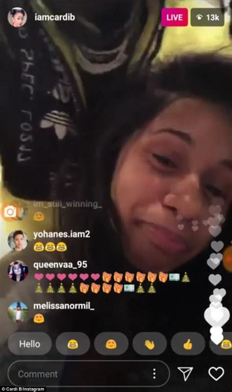 Cardi B And Offset Pretend To Have Sex On Instagram Live