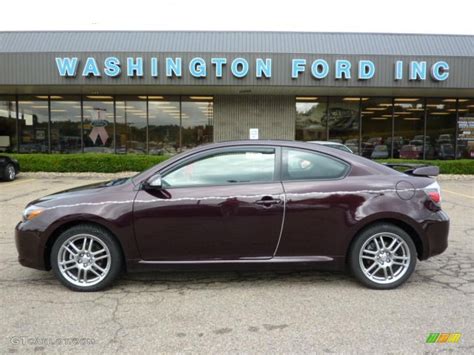 2009 Sizzling Crimson Mica Scion Tc 35222101 Car