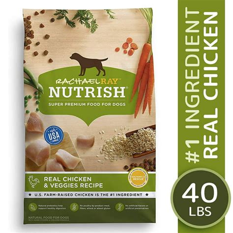 Rachael Ray Nutrish Natural Dry Dog Food Real Chicken And Veggies Recipe
