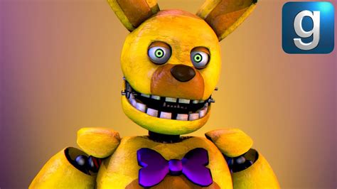 Gmod Fnaf Review Brand New Fnaf Help Wanted Spring Bonnie Ragdoll