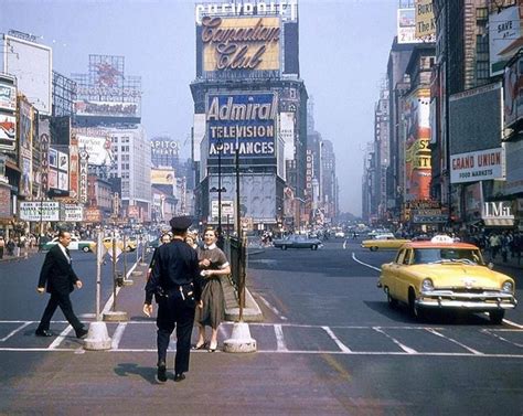 1955 NEW YORK Times Square Street Scene PHOTO Etsy New York City