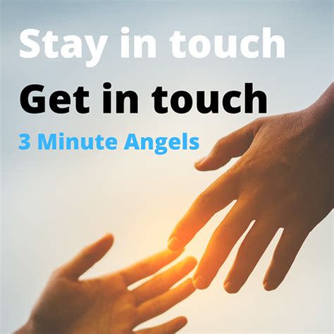 Dont Lose Touch 3 Minute Angels