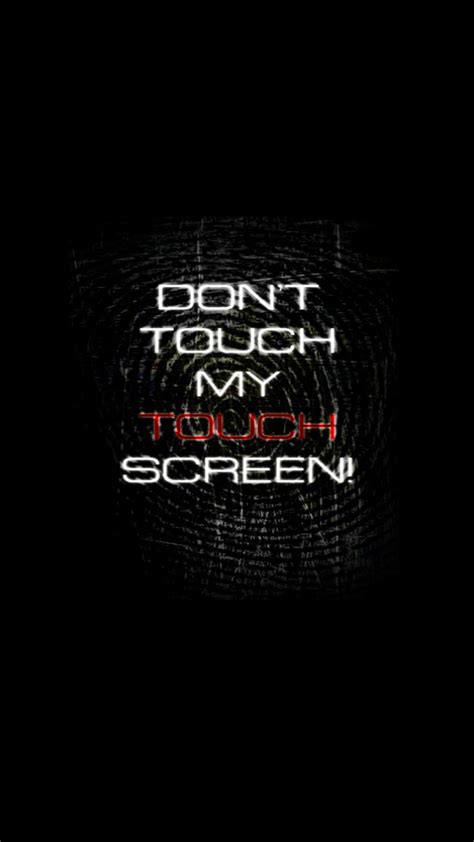 Free Download 85 Dont Touch My Phone Wallpaper Aesthetic Black