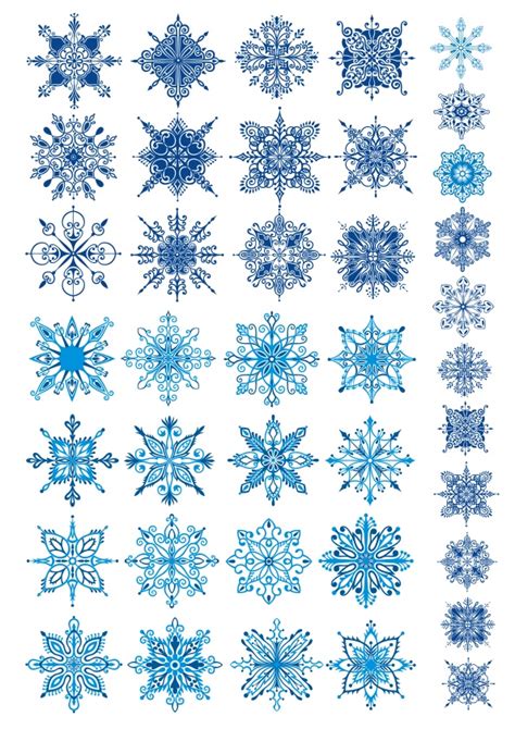 Vectors Snowflakes Free Cdr Vectors Art For Free Download Vectors Art