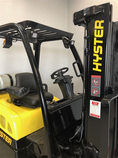 Hyster H50ft Pneumatic Forklift Used Sitdown With Propane For Sale