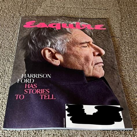Esquire Other Harrison Ford Esquire Magazine June Summer 223 Has