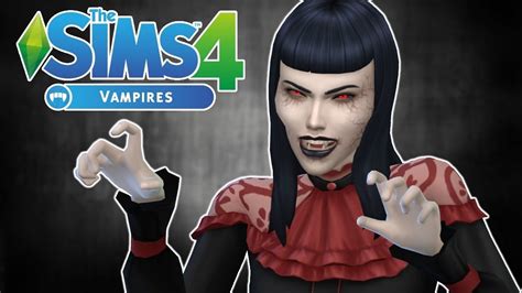 Sims 4 Vampires Cas First Look Youtube