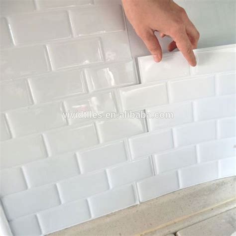 Adhesive Bathroom Wall Tiles Tile Stickers Vinyl Decal Waterproof
