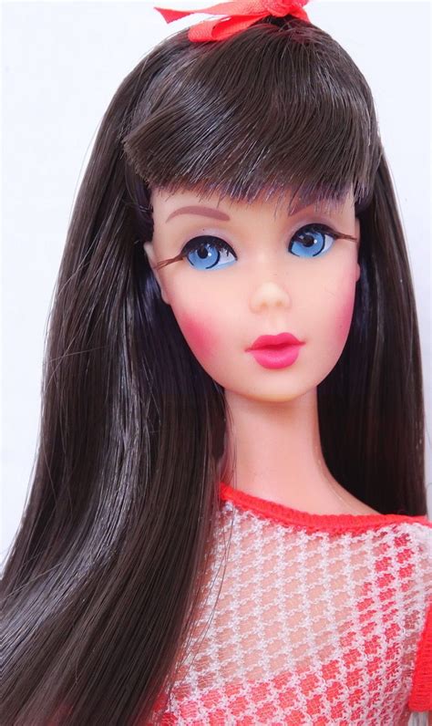 Amazing Vintage Dark Brunette Twist N Turn Tnt Barbie Doll Stunning Mint Barbie Dolls