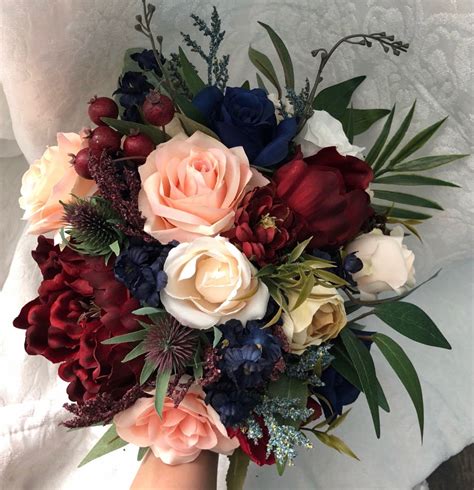 Anemones and roses are both in season in the fall, and this bouquet by courtney inghram is a beautiful nod to classic, timeless style. Beautiful bouquet (With images) | Faux flowers wedding ...
