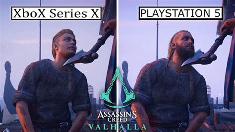 Assassins Creed Valhalla Ps5 Vs Xbox Series X Graphics Comparison