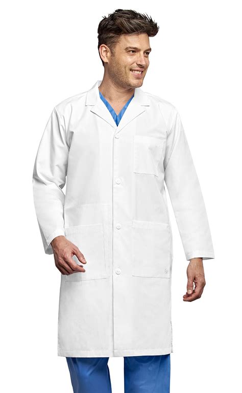 White Long Lab Coat For Men
