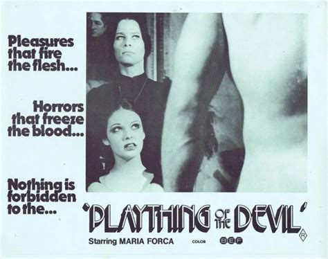 PLAYTHING OF THE DEVIL Lobby Card Maria Forsa Moviemem Original Movie Posters