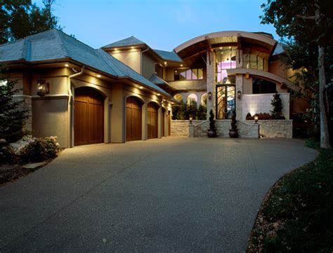 Maybe you would like to learn more about one of these? Lake Home - Rustic - Exterior - kansas city - by Holthaus ...