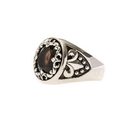 Achetez en toute confiance et sécurité sur ebay! Bague Argent Union Sacrée Quartz Fumé - Orus Bijoux ...