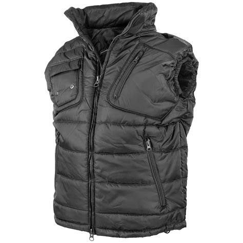Hooded Body Warmer Winter Gilet Mens Vest Hiking Camping Outdoor