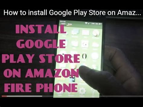 If prompted, enter your google account information (gmail) and start using it. How to install Google Play Store on Amazon Fire Phone ...