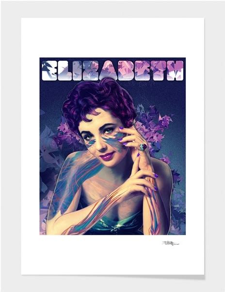 Liz Art Print By Alessandro Pautasso Numbered Edition From 249