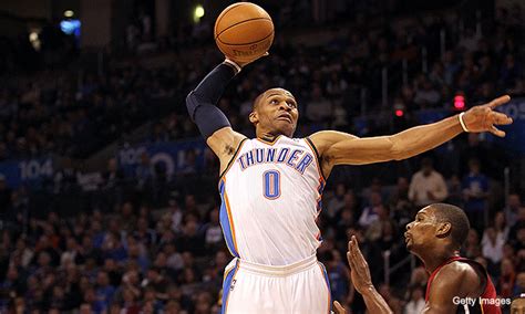 Russell westbrook's most violent dunks of his career by: russell-westbrook-dunk-bosh1 | SBM