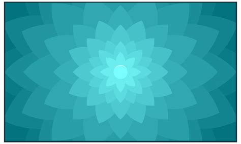 Premium Vector Blue Blooming Flower Background Illustration