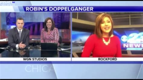Wgn Anchor Meets Her Doppelgänger ¿ At Another News Station Youtube