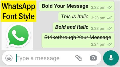 How To Send Whatsapp Messages In Bold Italics Strikethrough How To