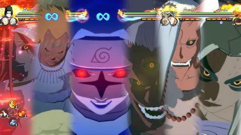 Naruto Shippuden Ultimate Ninja Storm 4 Curse Mark Level 2 Battle