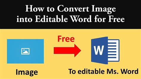 How To Convert Image Into Word Online With Secure And Free Online Image