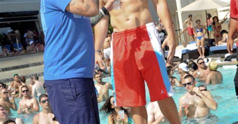Wicked Gay Blog A Shirtless ROB GRONKOWSKI Hosts A Vegas Pool Part