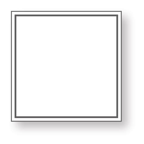 Square Frame With Shadows On The Background Png 14323098 Png