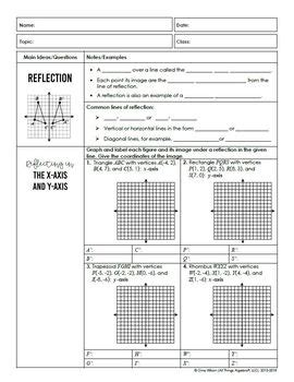 If you have difficulty accessing the google doc via the link, you may download the appropriate pdf file attached to the bottom of this page. Transformations (Geometry Curriculum - Unit 9) by All ...