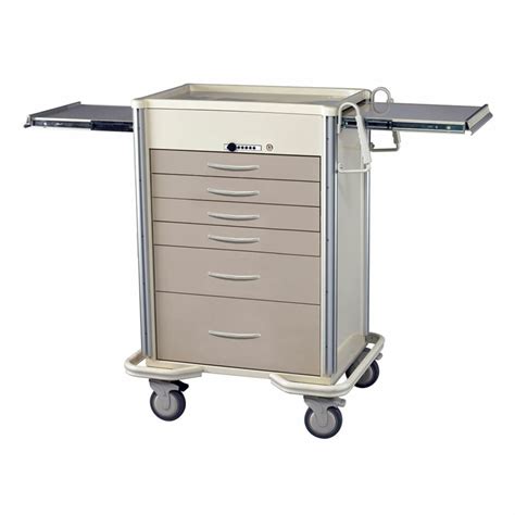 Alimed Select Series 6 Drawer Cart Electronic Lock 27 Drawer Space