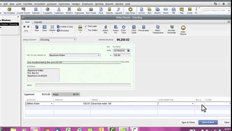 So in case you are stuck with an error in your check while forming the balance sheet or filing your return, then it is better to void the check on quickbooks online. How to Write a Check in QuickBooks - YouTube