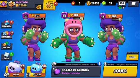 Sp #brawlstars brawl stars rosa in siege before nerfing like and subscribe to get more videos. BRAWL STARS EXCLU !! JE TEST LE NOUVEAU BRAWLER ROSA FEAT ...