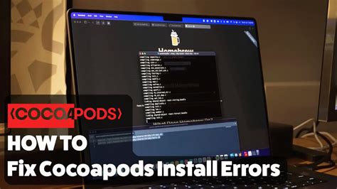 How To Fix Cocoapods Install Errors On An Apple Silicon Macs YouTube