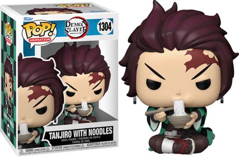 Demon Slayer Tanjiro Eating Noodles Pop Vinyl Figure