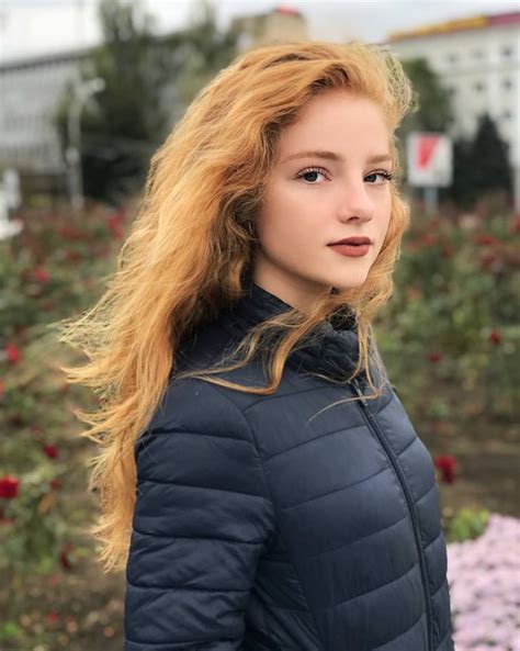 Julia Adamenko Red Haired Beauty Beautiful Redhead Red Hair Woman