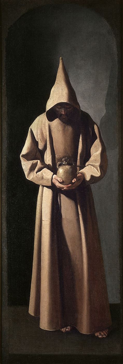 Art From Spain Francisco De Zurbarán 1598 1664 Saint Francis Of