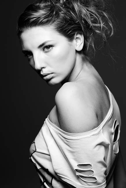 Studio Portrait Model Test Elena Oskalina Photography