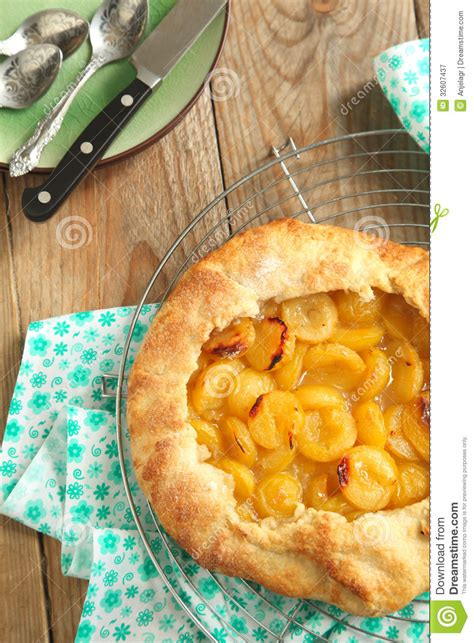 Yellow Plum Galette Stock Image Image Of Yellow Galette