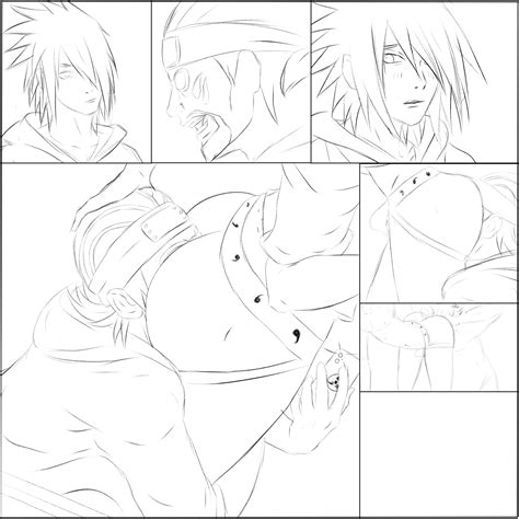 Rule 34 Drawing Gay Killer Bee Luckyarts Naruto Rimjob Rimming Sasuke
