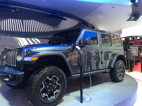 Fca Displays Electric Jeep Wrangler 4xe Plug In Hybrid At Ces 2020